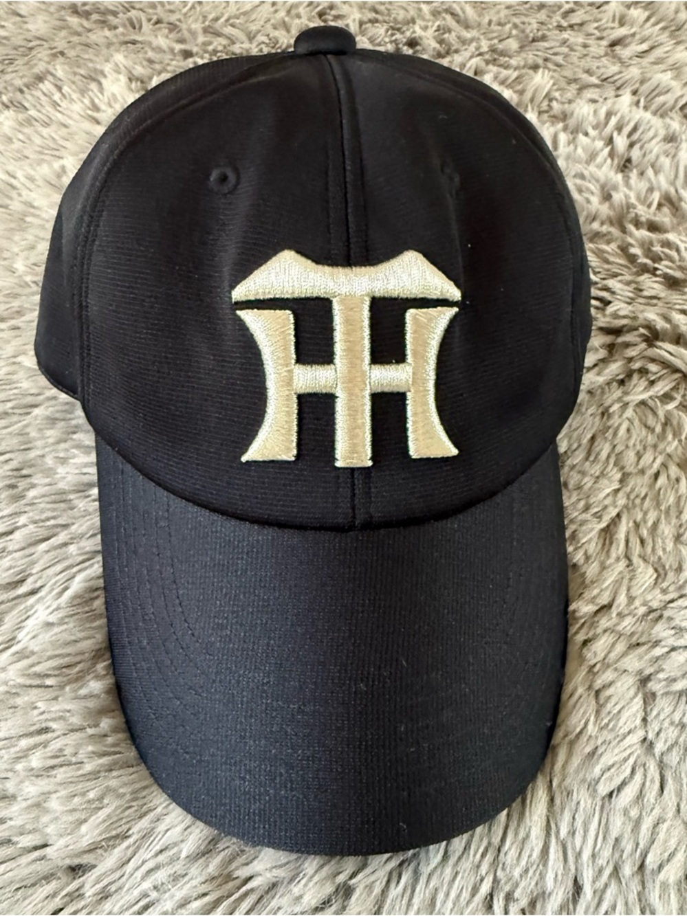Hanshin Tigers NPB Snapback Hat Japan Baseball Cap Black Adjustable